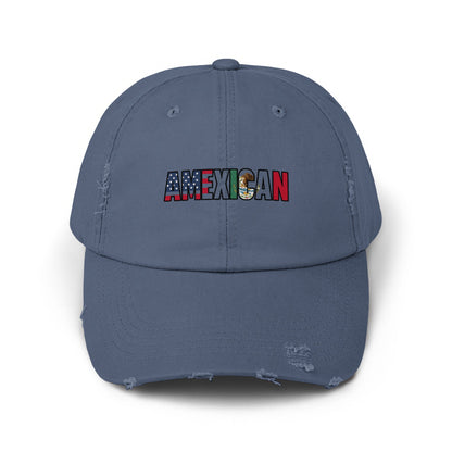 AMEXICAN Stylish Distressed Look Baseball Cap product type