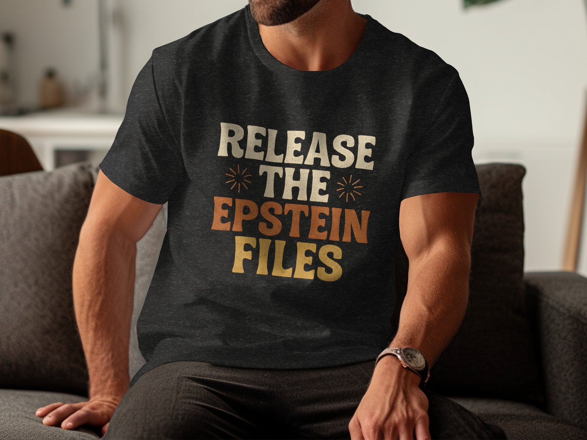 Release The Epstein Files Statement Shirt product