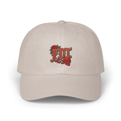 Embroidered FDI Cap with Floral Design Hat product type