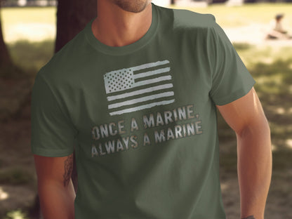Once a Marine Always a Marine Graphic Tee