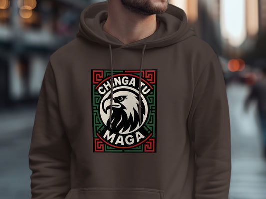 Changatu Maga Eagle Emblem Hoodie product