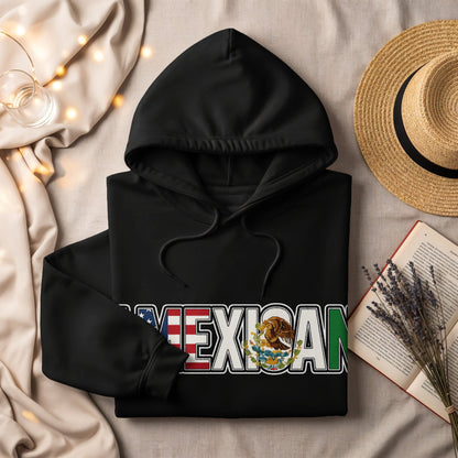 Proud Mexican Flag Design Unisex Hoodie product