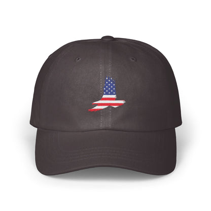 Patriotic American Flag Design on Casual Cap product