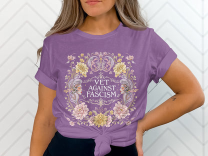Vet Against Fascism Graphic Tee