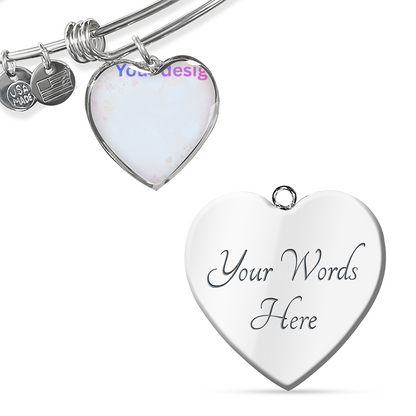 Personalized Valentine's Day Necklace engraved Gift Set with Custom Love Card | Wife Girlfriend Anniversary