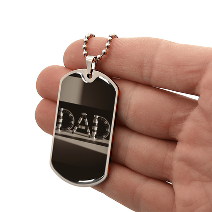 Father gift retirement personalized custom necklace fine jewelry