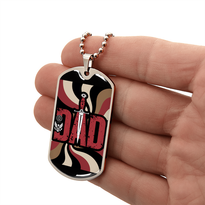 Father gift retirement personalized custom necklace fine jewelry
