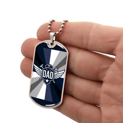 Father gift retirement personalized custom necklace fine jewelry