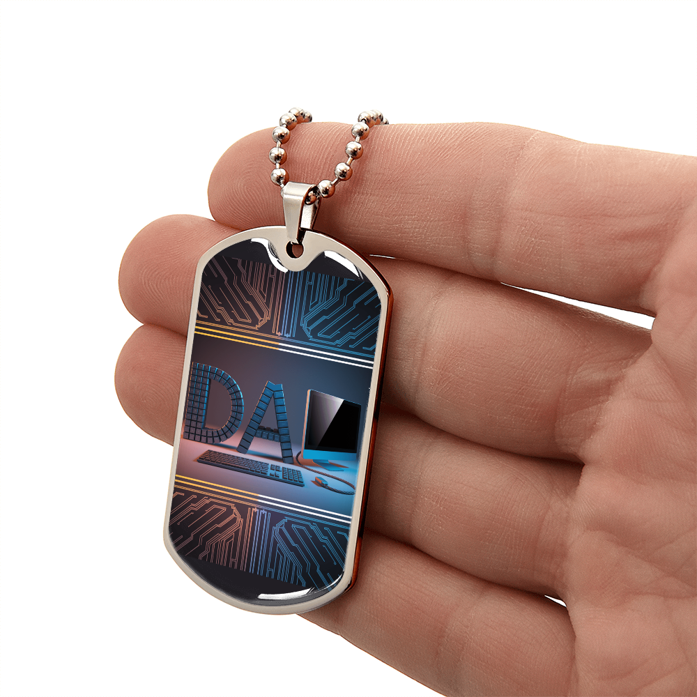 Father's Day Gift Custom Name Necklace | Personalized Necklace