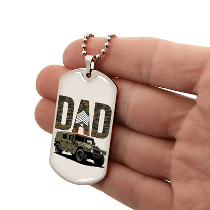 Father gift retirement custom personalized necklace fine jewelry