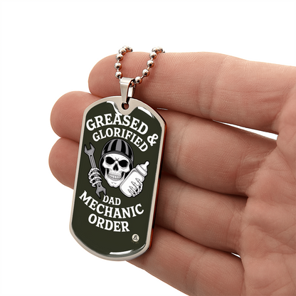 Father gift retirement custom personalized necklace fine jewelry