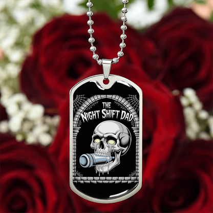 Father gift retirement personalized custom necklace fine jewelry