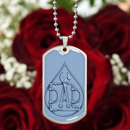 Father gift retirement personalized custom necklace fine jewelry