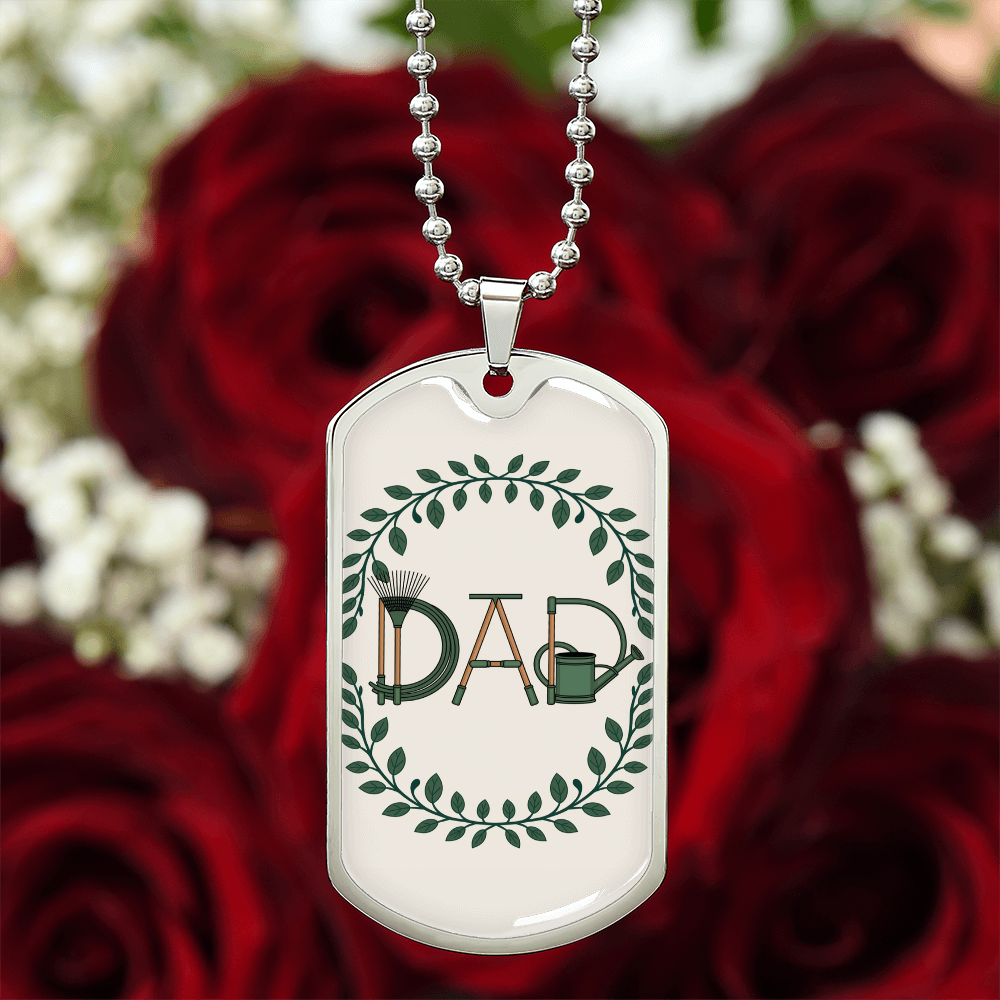 Father gif retirement personalized custom necklace fine jewelry