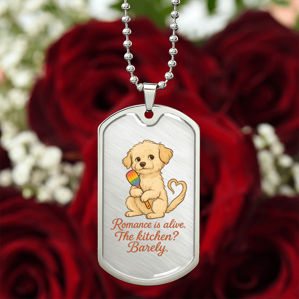 Pride Necklace Custom Name| Dog Tag Chain | Custom Dog Tag