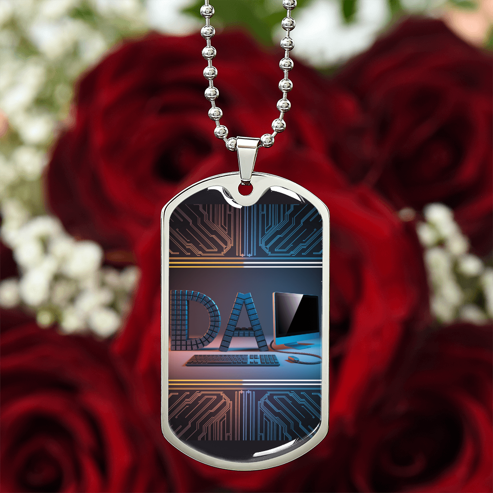 Father's Day Gift Custom Name Necklace | Personalized Necklace