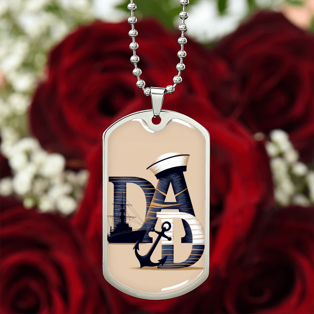 Father gift retirement personalized custom necklace fine jewelry