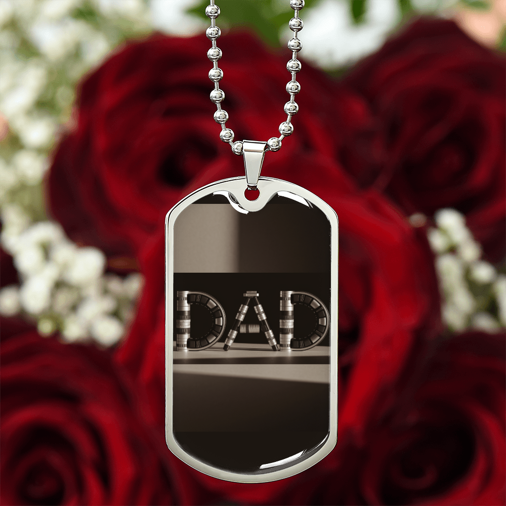 Father gift retirement personalized custom necklace fine jewelry