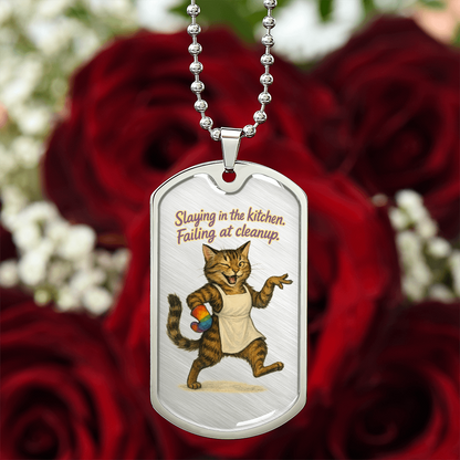 Pride Necklace Custom Name| Dog Tag Chain | Custom Dog Tag