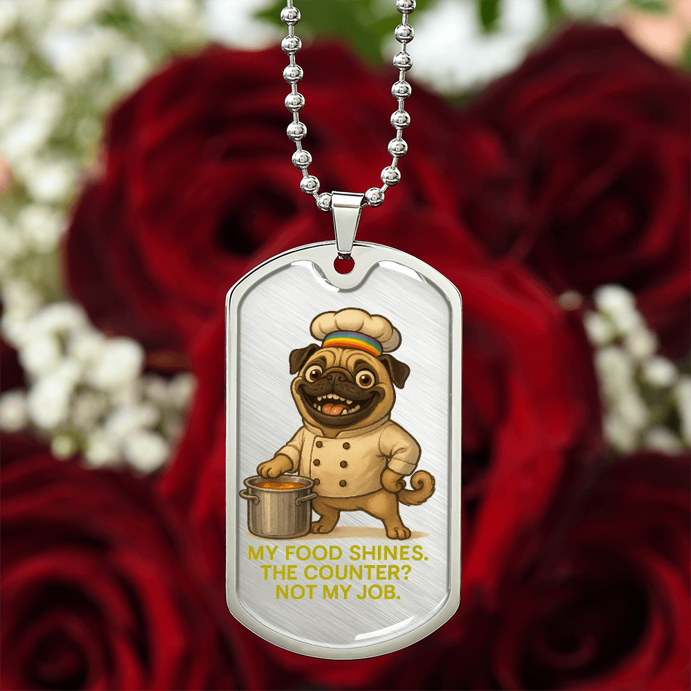 Pride Necklace Custom Name| Dog Tag Chain | Custom Dog Tag