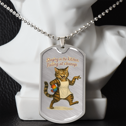 Pride Necklace Custom Name| Dog Tag Chain | Custom Dog Tag