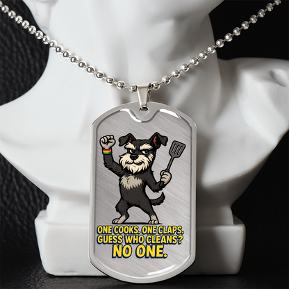 Pride Necklace Custom Name| Dog Tag Chain | Custom Dog Tag