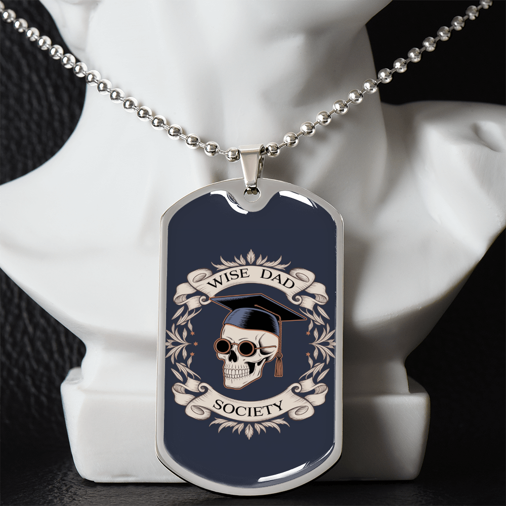 Father gift retirement personalized custom necklace fine jewelry