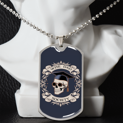 Father gift retirement personalized custom necklace fine jewelry