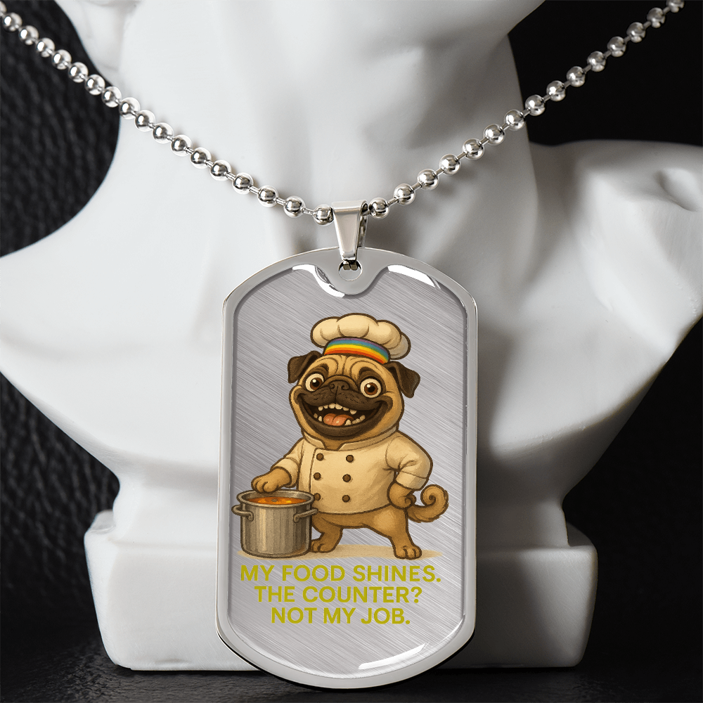 Pride Necklace Custom Name| Dog Tag Chain | Custom Dog Tag
