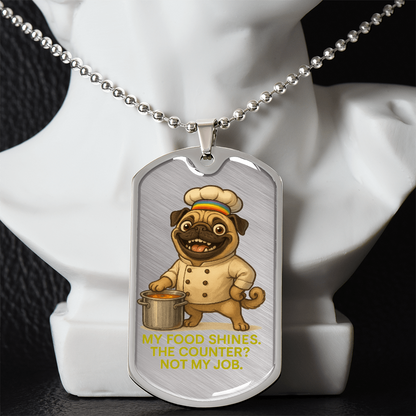 Pride Necklace Custom Name| Dog Tag Chain | Custom Dog Tag