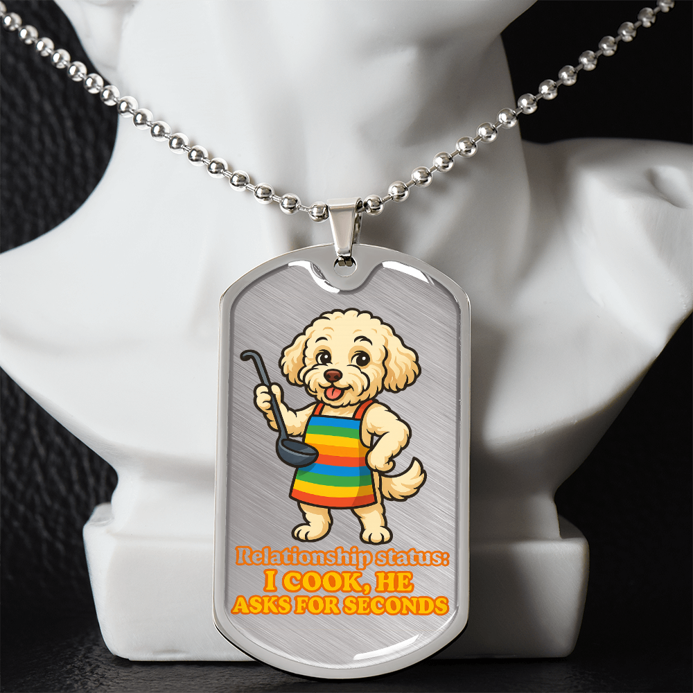 Pride Necklace Custom Name| Dog Tag Chain | Custom Dog Tag
