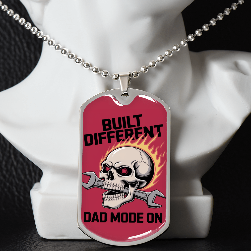 Father gift retirement personalized tag custom necklace fine jewelry