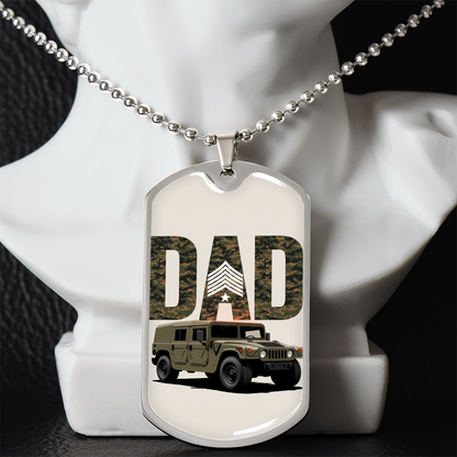Father gift retirement custom personalized necklace fine jewelry