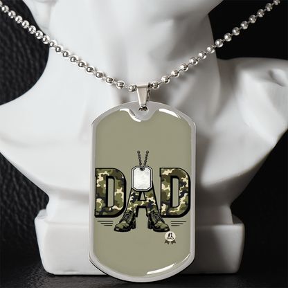 Father gift retirement personalized custom necklace fine jewelry