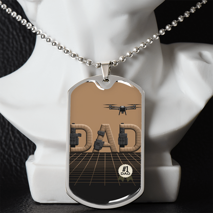 Father gift retirement custom personalized necklace fine jewelry