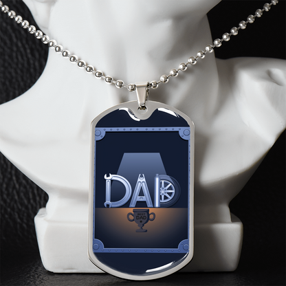 Father gift retirement custom personalized necklace fine jewelry