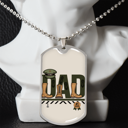 Father gift retirement personalized custom necklace fine jewelry