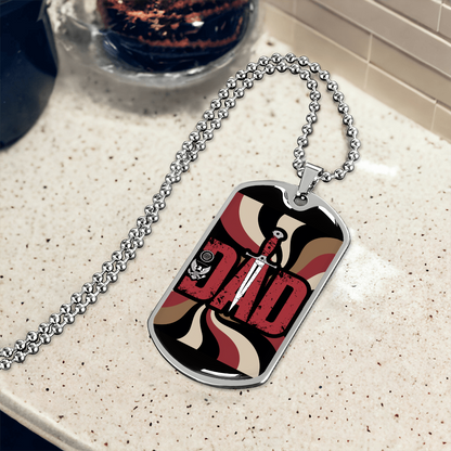 Father gift retirement personalized custom necklace fine jewelry