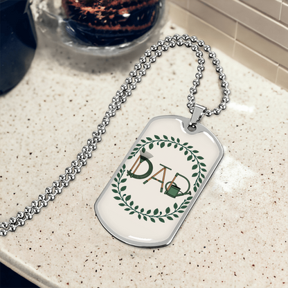 Father gif retirement personalized custom necklace fine jewelry