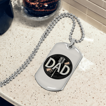 Father gift retirement custom personalized necklace fine jewelry