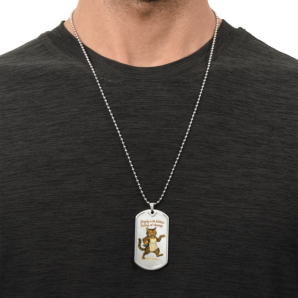 Pride Necklace Custom Name| Dog Tag Chain | Custom Dog Tag
