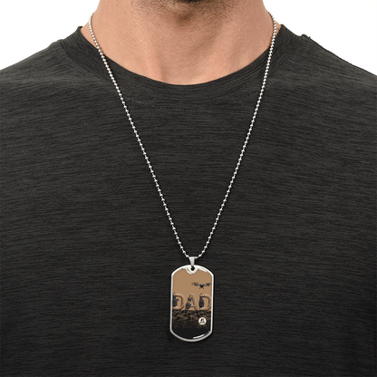 Father gift retirement custom personalized necklace fine jewelry
