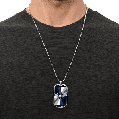 Father gift retirement personalized custom necklace fine jewelry