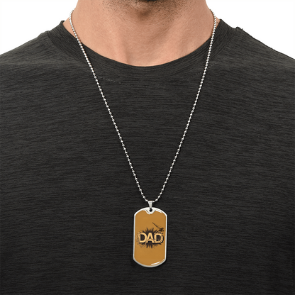 Dad gift retirement personalized coustum necklace
