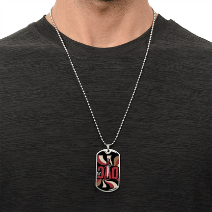 Father gift retirement personalized custom necklace fine jewelry