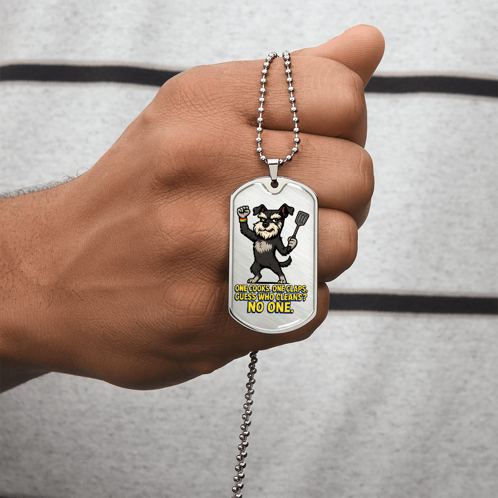Pride Necklace Custom Name| Dog Tag Chain | Custom Dog Tag