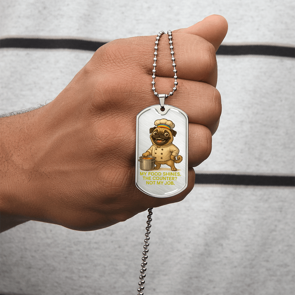 Pride Necklace Custom Name| Dog Tag Chain | Custom Dog Tag