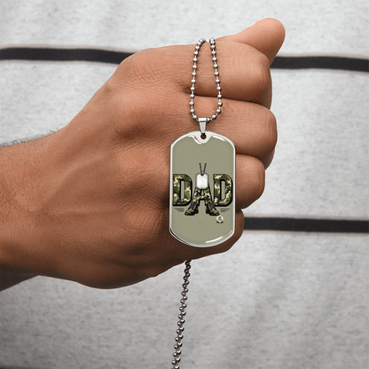 Father gift retirement personalized custom necklace fine jewelry
