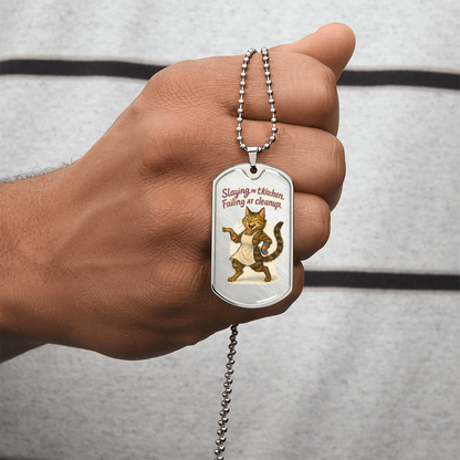 Pride Necklace Custom Name| Dog Tag Chain | Custom Dog Tag