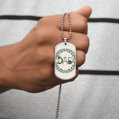Father gif retirement personalized custom necklace fine jewelry